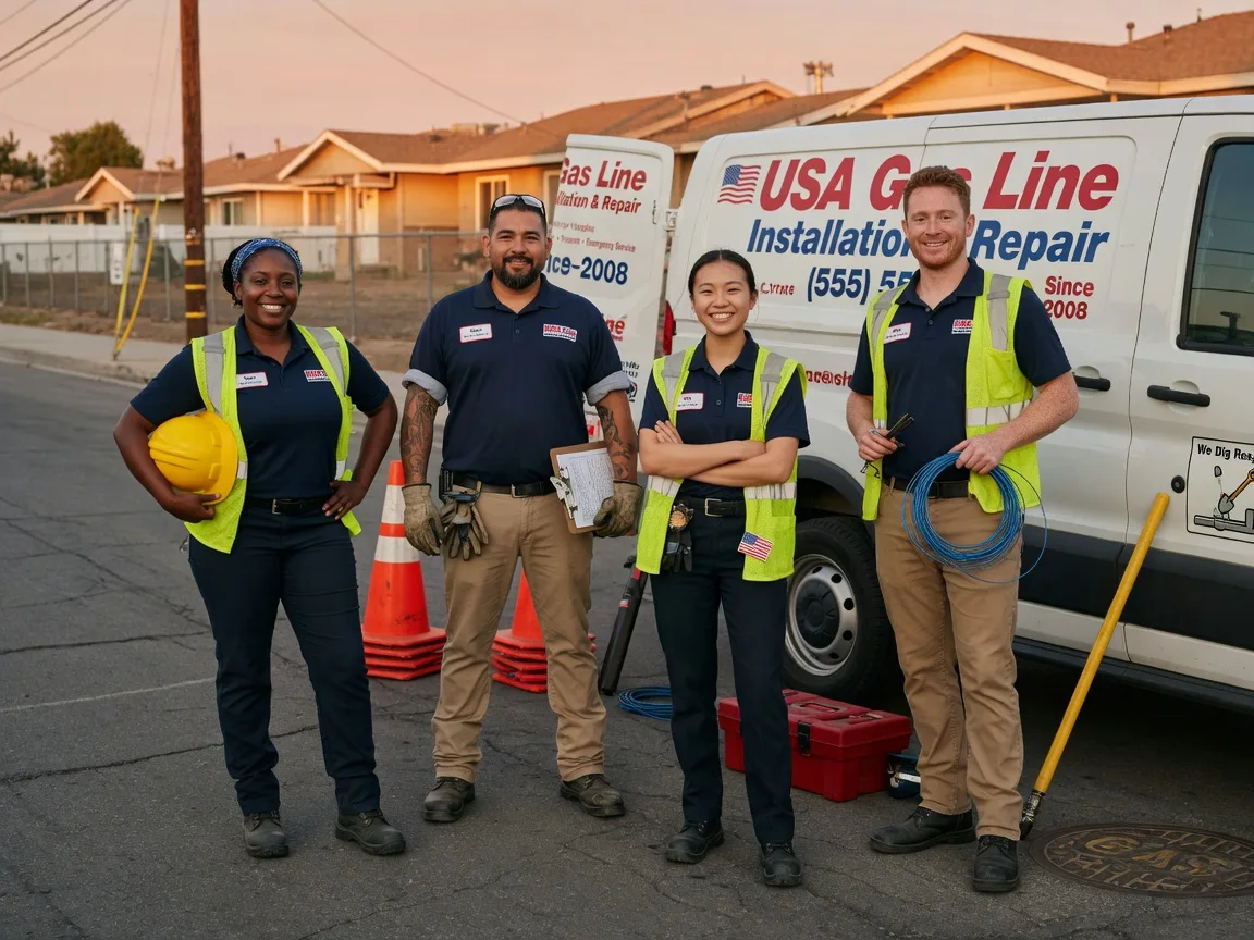 Gas Line Installation company in Orchard, TX
